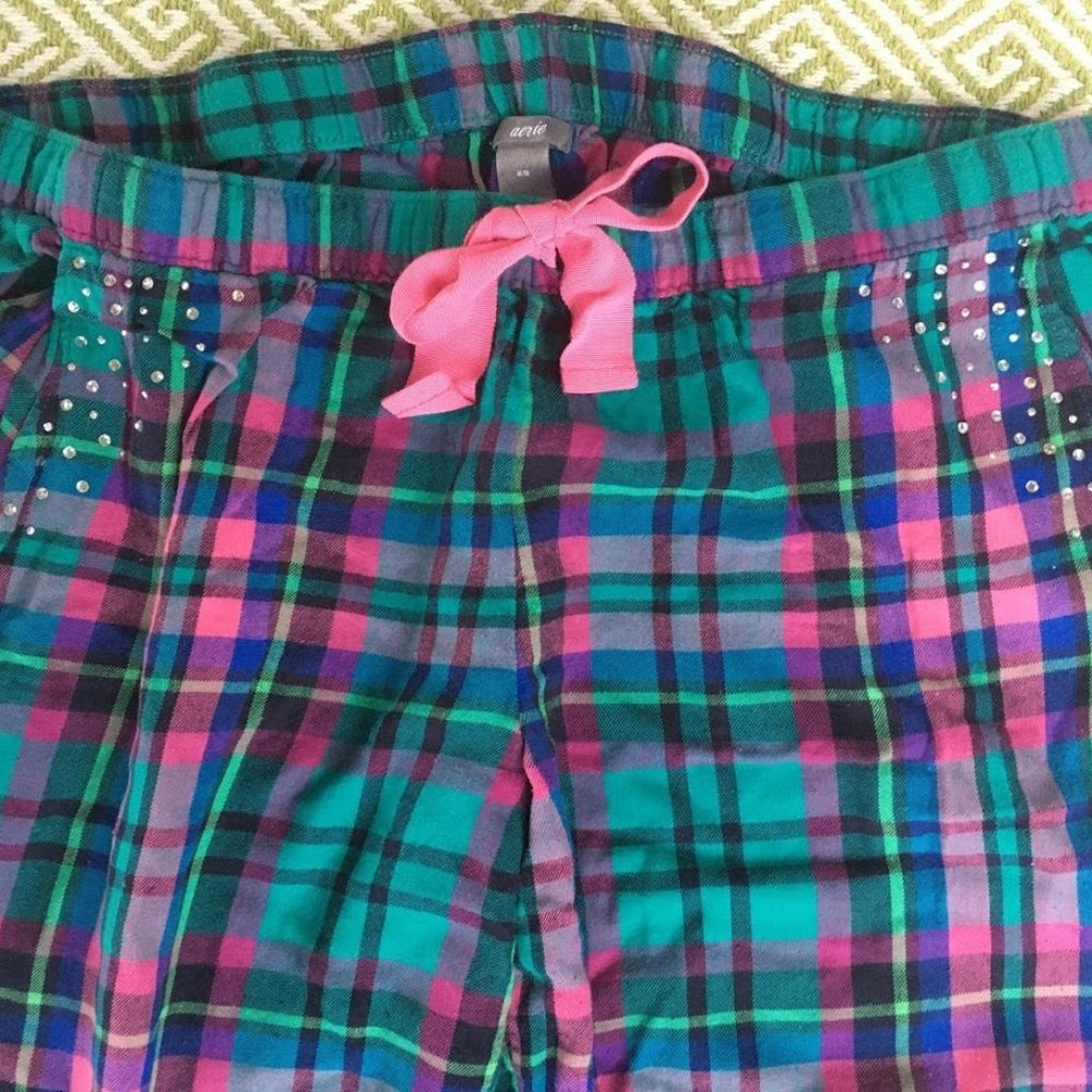 Aerie Plaid Pajama Pants